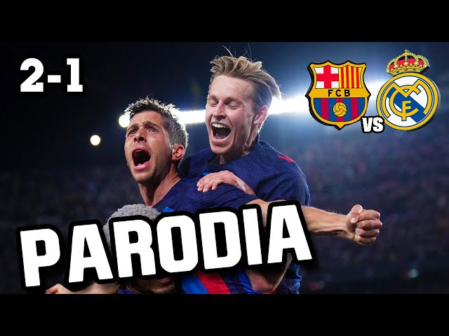 Canción Barcelona vs Real Madrid 2-1 (Parodia MERCHO) class=