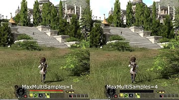 Bless Online aliasing/jagged edges fix