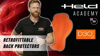 2025 Held Academy retrofitable back protectors [EN]