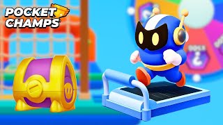 BLUE RANGER tests his strength in MYSTERY DUEL | World Best Pocket Champs Game screenshot 5
