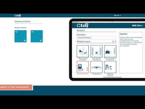 MTM-Easy - Tutorial: Creating a workplace (Step 2)