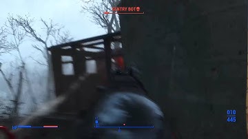 Fallout 4 - Killer Robot Gets Destroyed