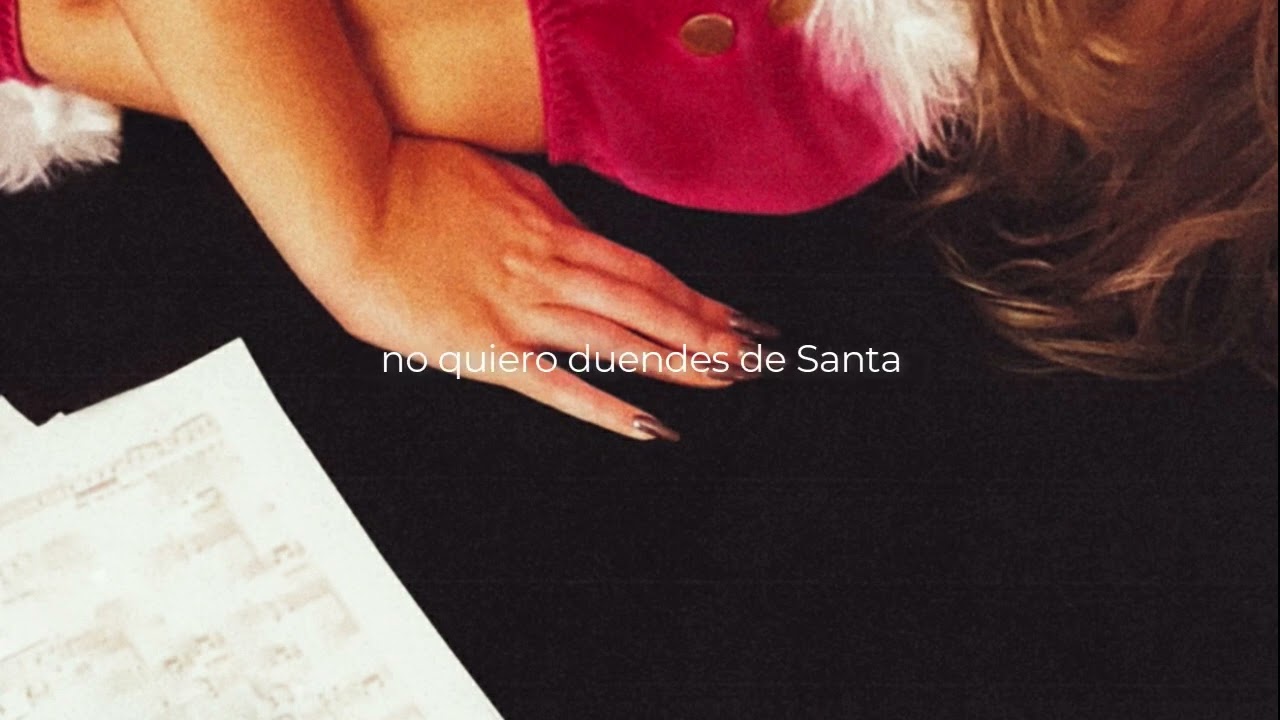 Sabrina Carpenter - Nonsense Christmas / lyric - letra en español - YouTube