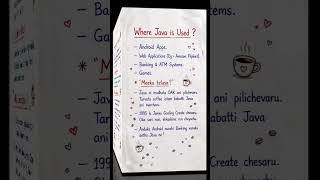 What is JavaJava course day 1 #shorts