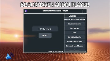 *FE* Brookhaven Audio Player 2.0 Script