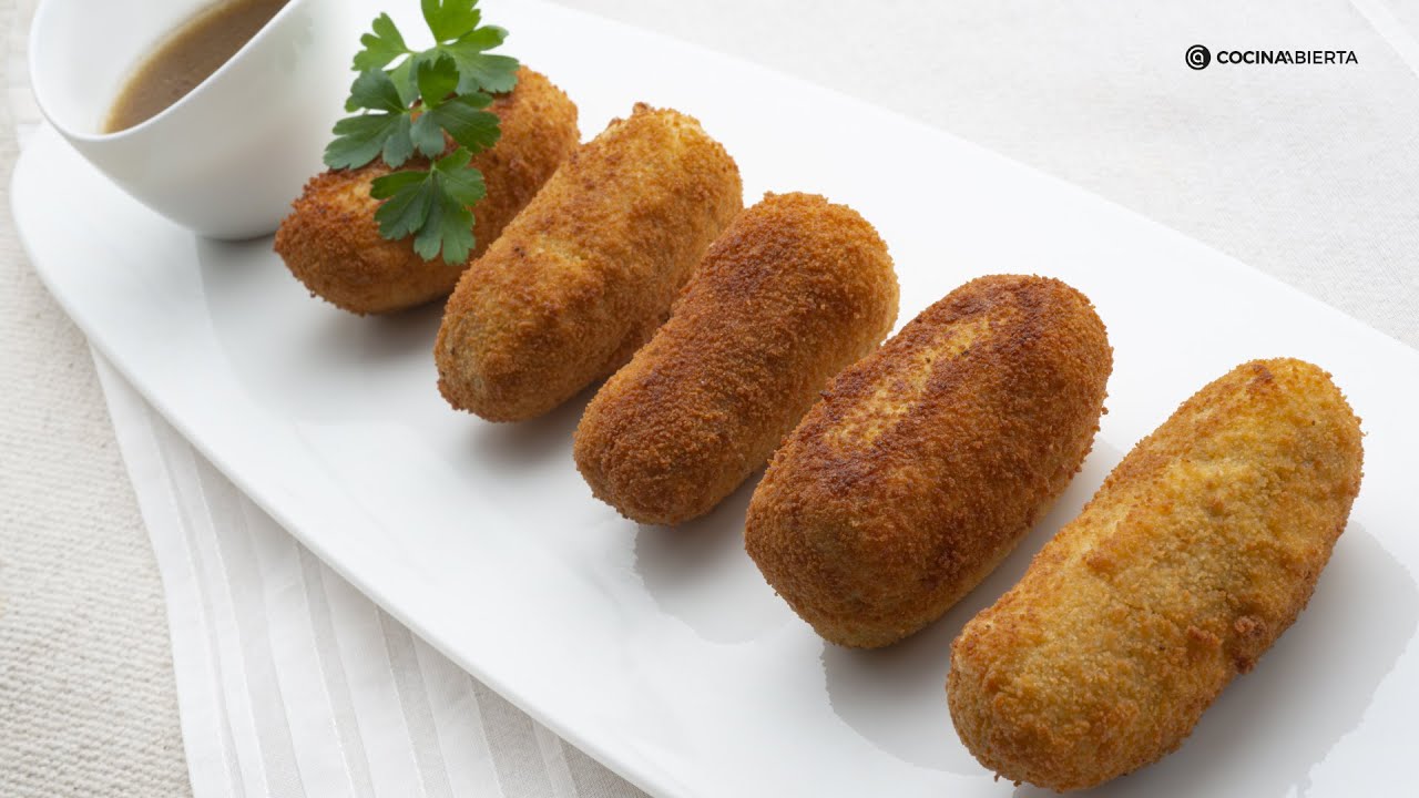 Croquetas de rabo de ternera: una opción diferente con Arguiñano