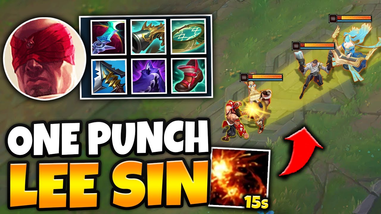 Lee Sin but I have so much lethality I can one shot tanks - YouTube