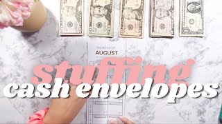 LAST PAY IN JULY!! Cash Envelope Stuffing for beginners 2022