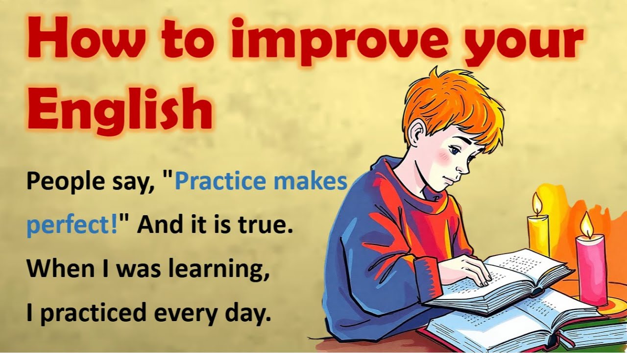 How to improve your English speaking skills | English learning course ...