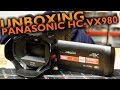 Panasonic HC-VX980 - Unboxing & quick test