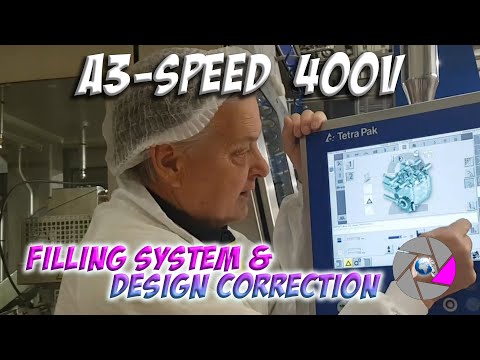 Tetra Pak A3 Speed 400V | Filling system and Design Correction 1