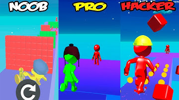 Count Masters Crowd Runner 3D - NOOB vs PRO vs HACKER