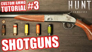 Custom Ammo Guide: SHOTGUNS! Hunt Showdown Tutorial!