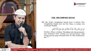 LIVE Melampaui Batas | Hadits No.588 - Ustadz Abdullah Zaen, Lc. M.A.