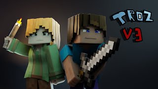 Troz V3 ||free minecraft blender rig|| blender 2.9+