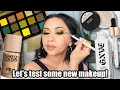 TESTING NEW SPRING MAKEUP 2022 | GXVE PRIMER OIL , MAKEUP FOREVER HD SKIN , TROPICAL VIBES PALETTE!