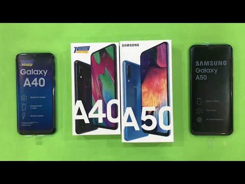 Samsung Galaxy A40 vs Samsung Galaxy A50