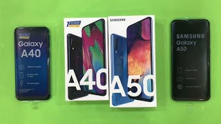 Samsung Galaxy A40 vs Samsung Galaxy A50