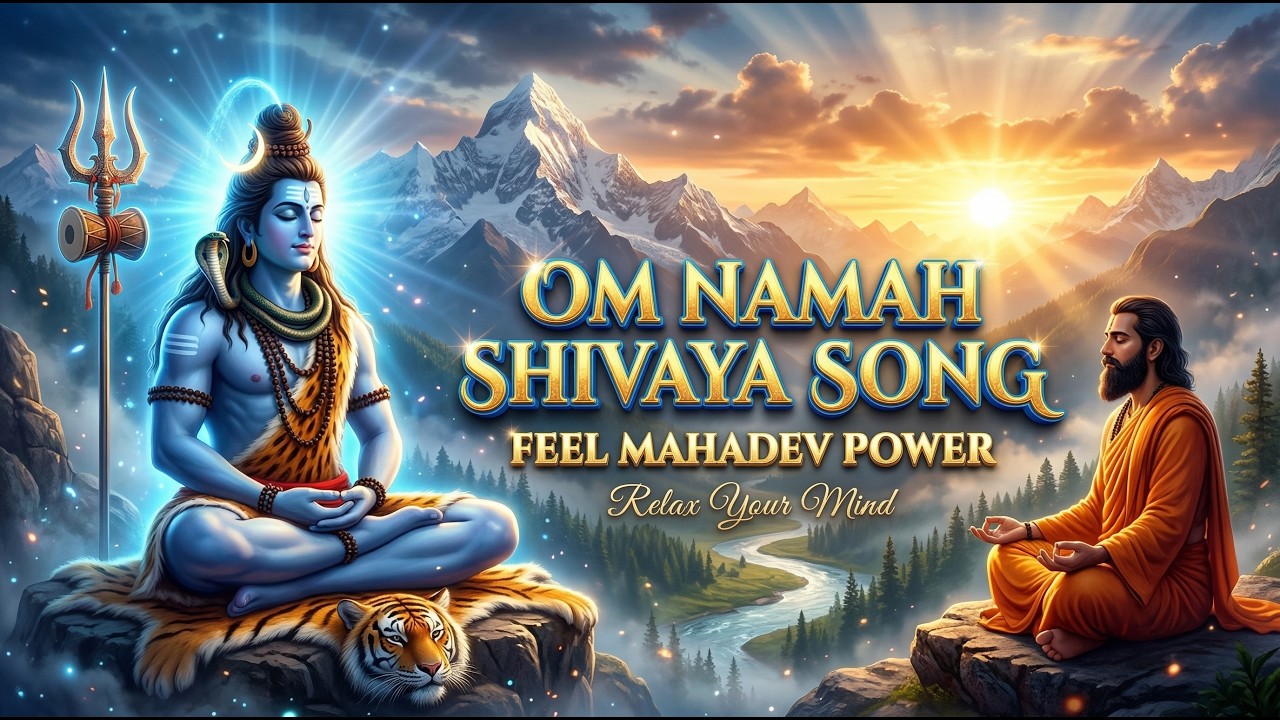 Om Namah Shivay 🔱 Powerful Shiva Mantra Song | Feel the Energy of Mahadev | TrikaalMantram