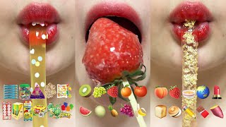 asmr 10 MINUTES FOOD DESSERT MUKBANG 간식 먹방 모음집 eating sounds