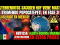 5/21/2023 POPOCATEPETL EN AMARILLO FASE 3 ASÍ RUGE VIENEN TERREMOTOS! TIEMBLA MEXICO, CHILE EEUU