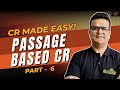 Complete Passage-Based Critical Reasoning Explained with Solved Examples | Part - 6 | CLAT 2026