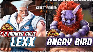 SF6  Lexx (Gulie) vs Angry Bird (Akuma)  SF6 High Level Gameplay