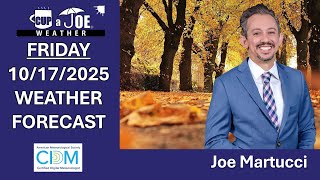🤩PEAK fall weather | Thursday, 10/17/2025 NJ Weather Forecast