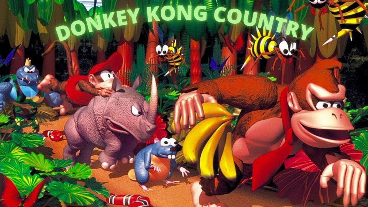 Donkey Kong Country Throw Back Saturday YouTube