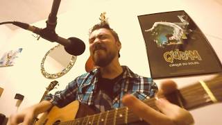 Video thumbnail of "Where did you sleep last night (NIRVANA) acoustic cover"