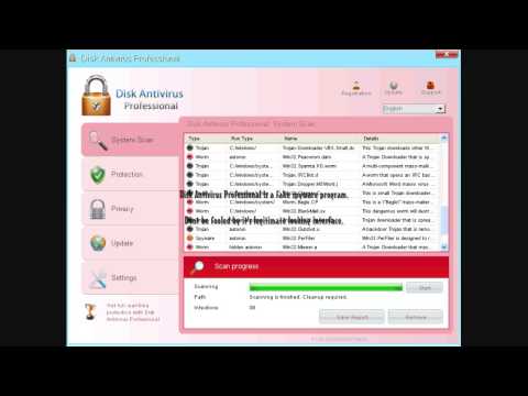Remove Disk Antivirus Professional (Removal Guide)