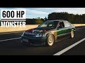 BUILDING A  FULLY BUILT 600HP H2B TURBO CIVIC IN 10 MINUTES  *** INSANE TRANSFORMATION ***