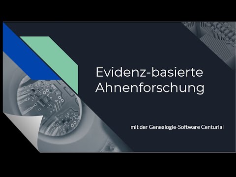 Evidenzbasierte Genealogie