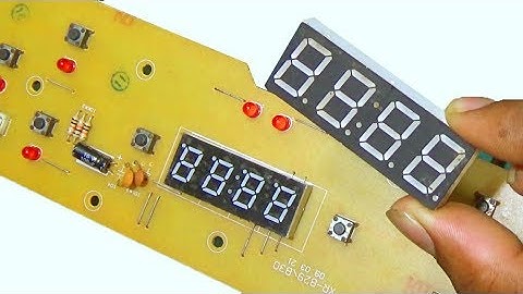 How To Repair LED Display/ Panel Board Of An Induction Cooker - Very Useful (Bengali Tutorial)