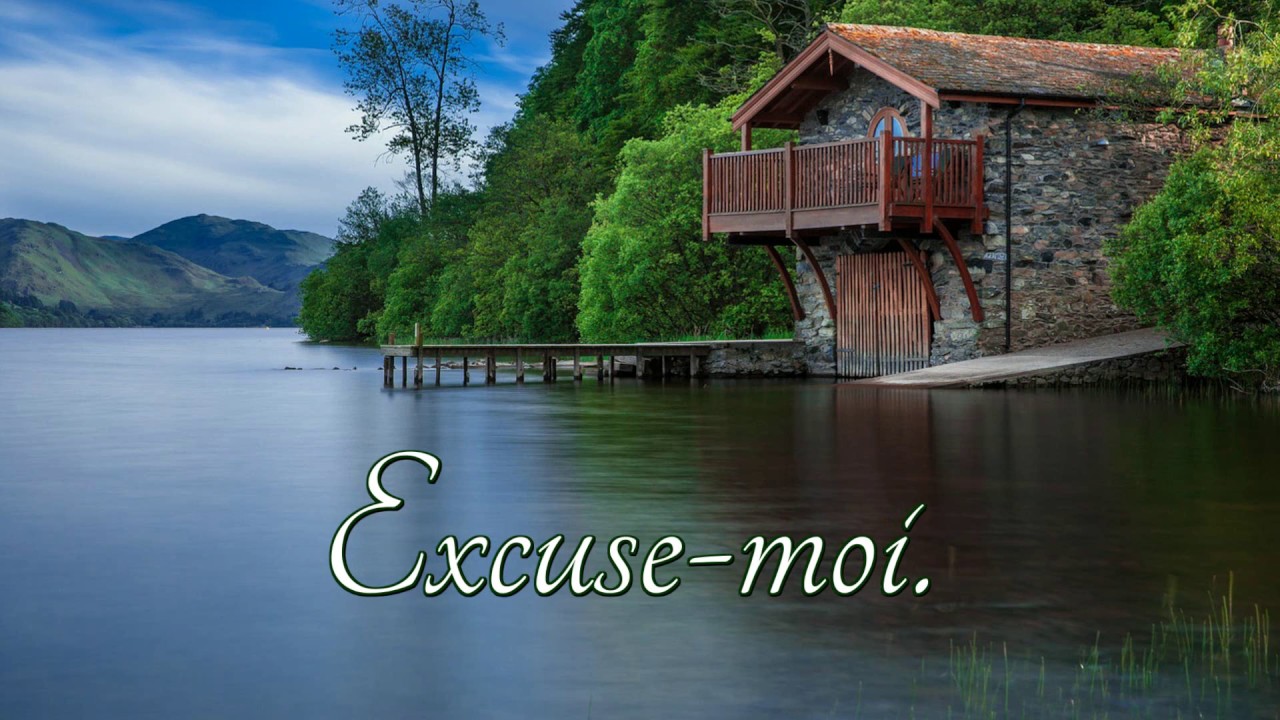How to pronounce Excuse-moi in French motorcycles for sale