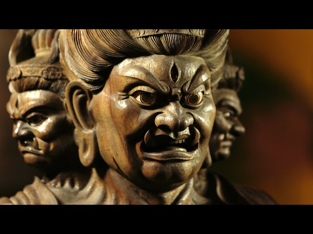 阿修羅像 阿修羅像 二十八部衆 念佛宗観音堂 Asura statue The sculptures