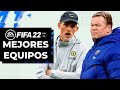 Los MEJORES EQUIPOS para MODO CARRERA en FIFA 22