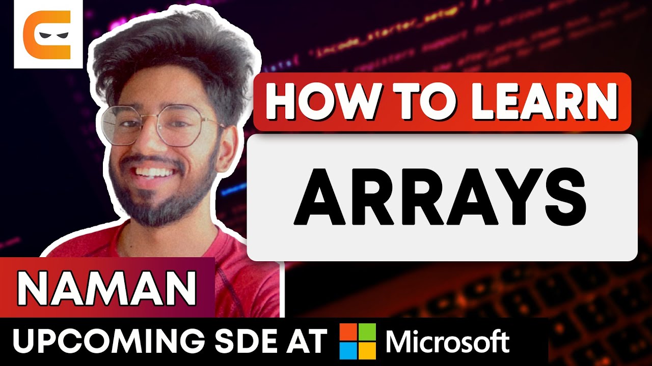 How To Learn Arrays | Introduction To Arrays | Array Tutorial | Learn ...