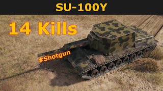 SU-100Y in World of Tanks | WoT SU-100Y | 4441 Damage | 14 Kills