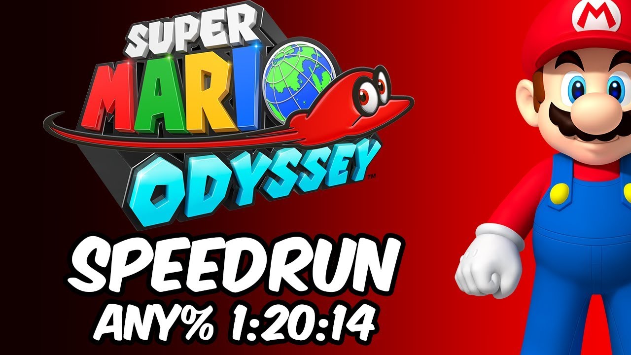 Any% in 01:11:30 by BlueX2 - Super Mario Odyssey - Speedrun