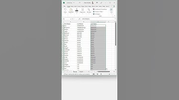 Excel hack: Uppercase to Proper Case in Seconds #shorts