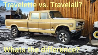 International Harvester Travelette VS. Travelall ? different or the same ????