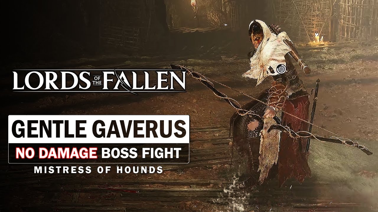 Gentle Gaverus, Mistress of Hounds Boss Fight (No Damage) [Lords of the