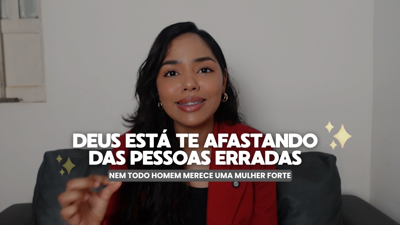 Deus quer te mostrar quem deve estar com você! Nem sempre o problema está em você!