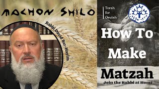 Rabbi David BarHayim Explains How To Make Matzah At Home