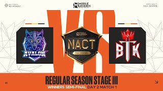 BTK vs. AVL | Winners Semi-Final | 2023 NACT Fall | Mobile Legends: Bang Bang