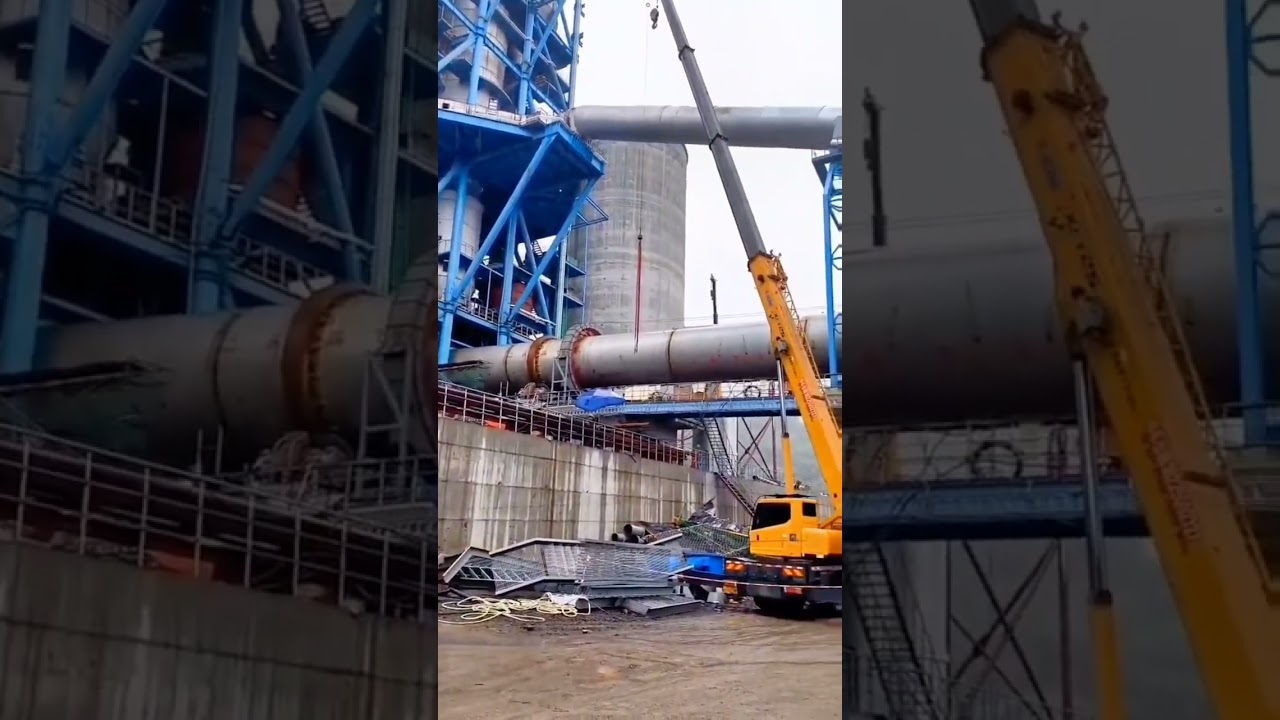 10000 tpd cement prodution line is under construction 