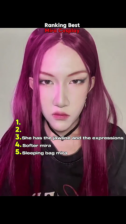 What MIRA COSPLAY was your favorite? #mira #kpopdemonhunters #kpop #shorts