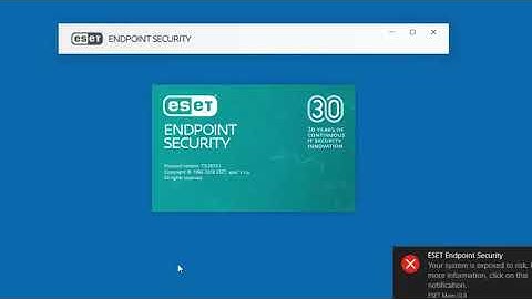 Tutorial Install ESET Endpoint Security 7x