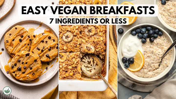 Make-Ahead Vegan Breakfasts for School or Work